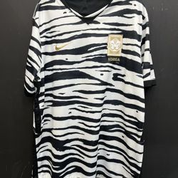South Korea Soccer Jersey Zebra Camiseta De Futbol