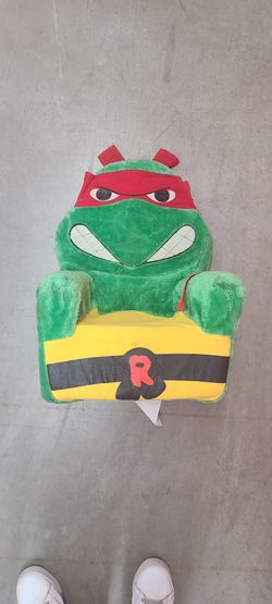 Vintage 1980s Ninja Turtle Plush Chair