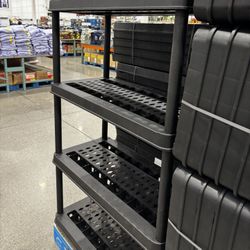 Green made 4 Tier Resin Shelving