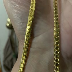 Beautiful 14K Gold Plated Chains $65 Each Various Lengths