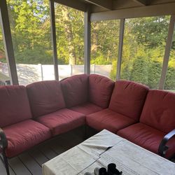 Out Door L Shape Couch 