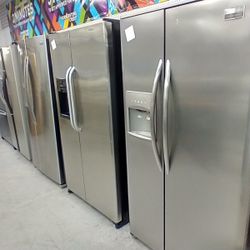 Stainless Side By Side Refrigerator For Sale