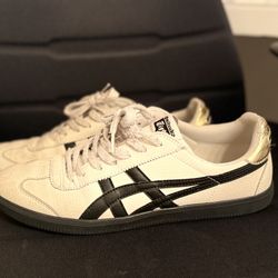 Onitsuka tiger cream black size US Men 9