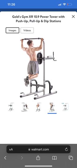 Gold s Gym XR 10.9 Power Tower with Push Up Pull Up Dip Stations for Sale in Litchfield Park AZ OfferUp