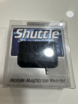 ID Tech Shuttle Mobile MagStripe Reader Model ID-(contact info removed)0-004 Rev.F