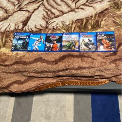 6 Ps4 Games Good Condition 