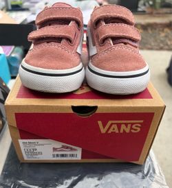 Vans Old Skool V Toddler Sneakers Size 4