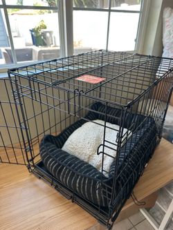 Pet Cage with Bed