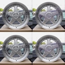 New Set 18 Inch OZ Racing Futura Style Rims Wheels 18x9.5 +38 (5x112/5x120)