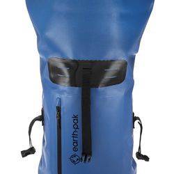 Earth Pak Waterproof Backpack: 35L / 55L / 85L Heavy Duty Roll-Top Closure with
