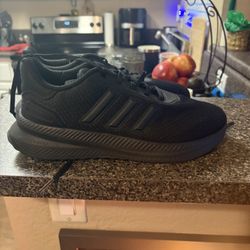 Adidas Cloudfoam Running Shoes – All Black – Men’s Size 9.5