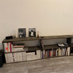 Tv Console & Bookshelf 
