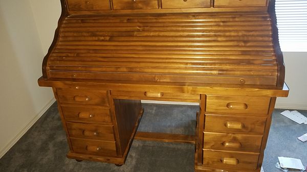 Rolltop Desk For Sale In Snohomish Wa Offerup