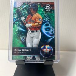 Drew Gilbert Baseball Card 