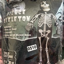 Disfraz De Niño De Esqueleto