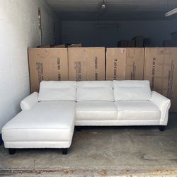 Brand New White Sectional
