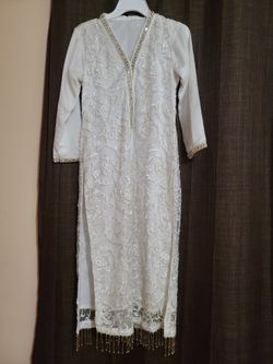 Straight Long Sequence Shirt Dress