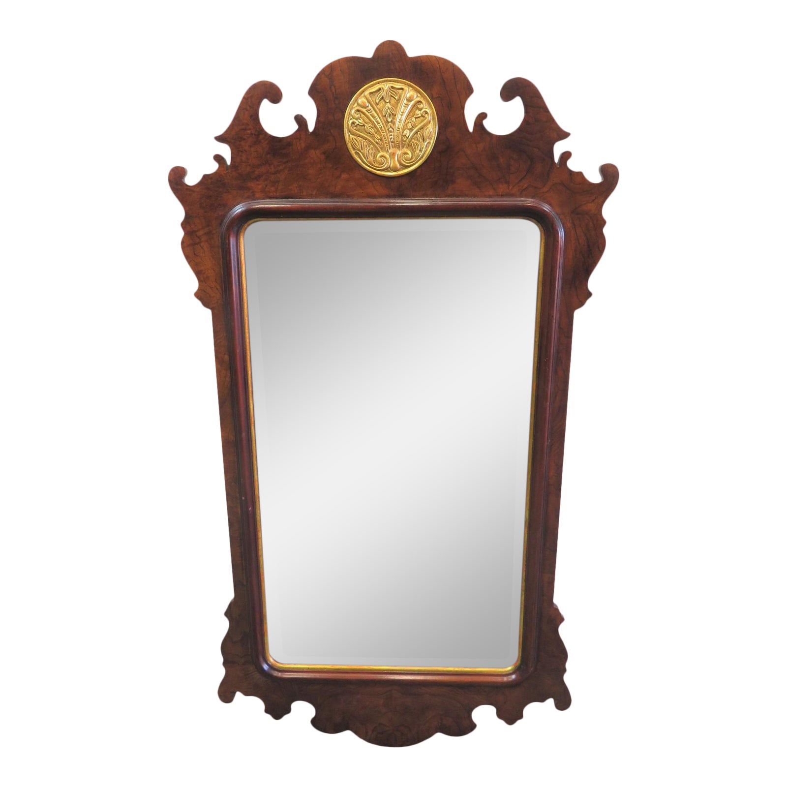 Henredon Chippendale Aston Court Mirror - Vintage Glam