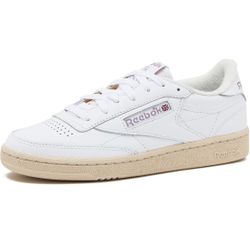 Reebok Club C 85 Vintage Tennis Sneakers for Women, Casual White Womens Shoes