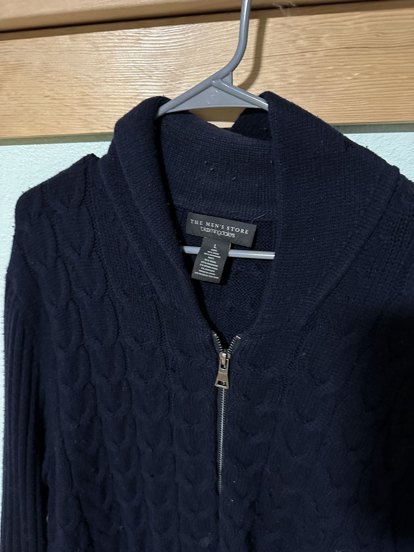 Bloomingdale’s Cardigan Sweater- Large 