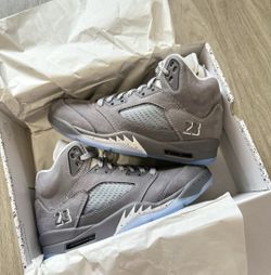 Jordan 5 Retro wolf grey