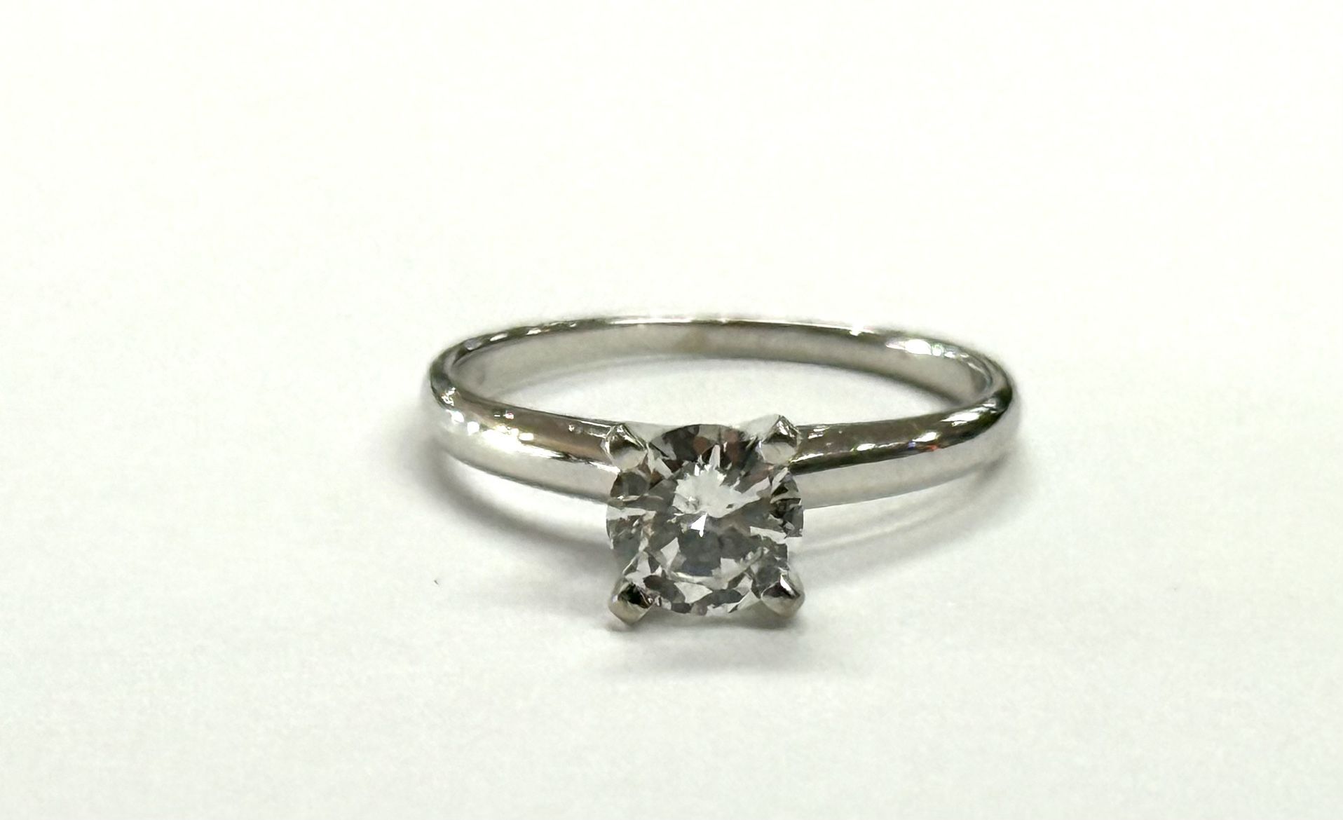14K White Gold Diamond Ring