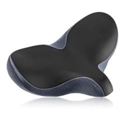  YLG Oversized Memory Foam Comfort Bike Seat   Black