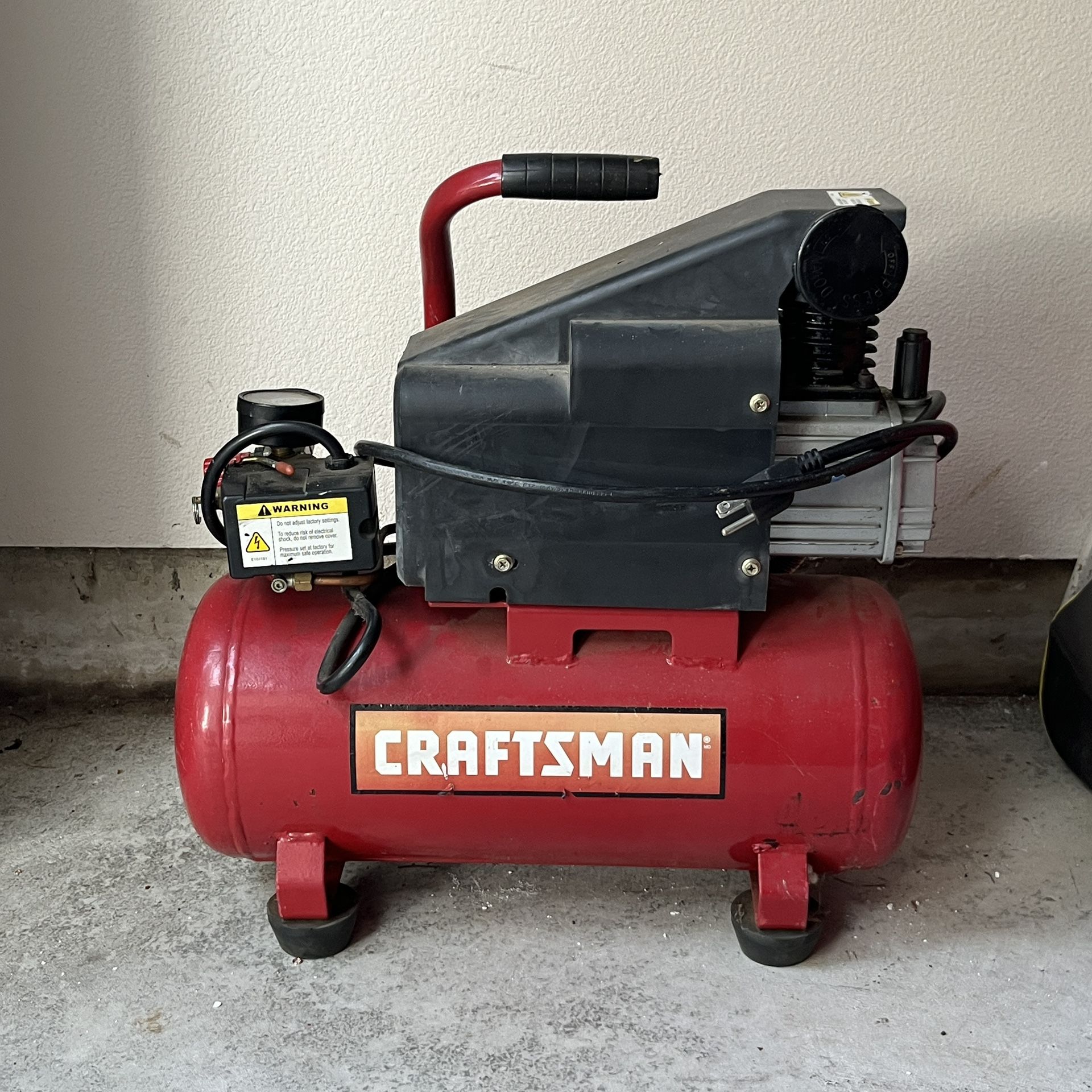 Craftsman 3 gal Air Compressor – Model (contact info removed)01