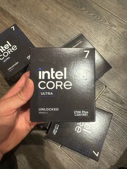 INTEL CORE ULTRA 7 270k brand new