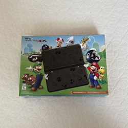 New Nintendo 3DS Super Mario Black Edition