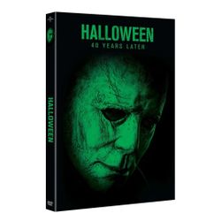 Halloween 40 Years Later (DVD, 2018) Limited Edition Glow In The Dark Slipcover. Very Good Condition. This image shows the "Halloween (2018) Limited E
