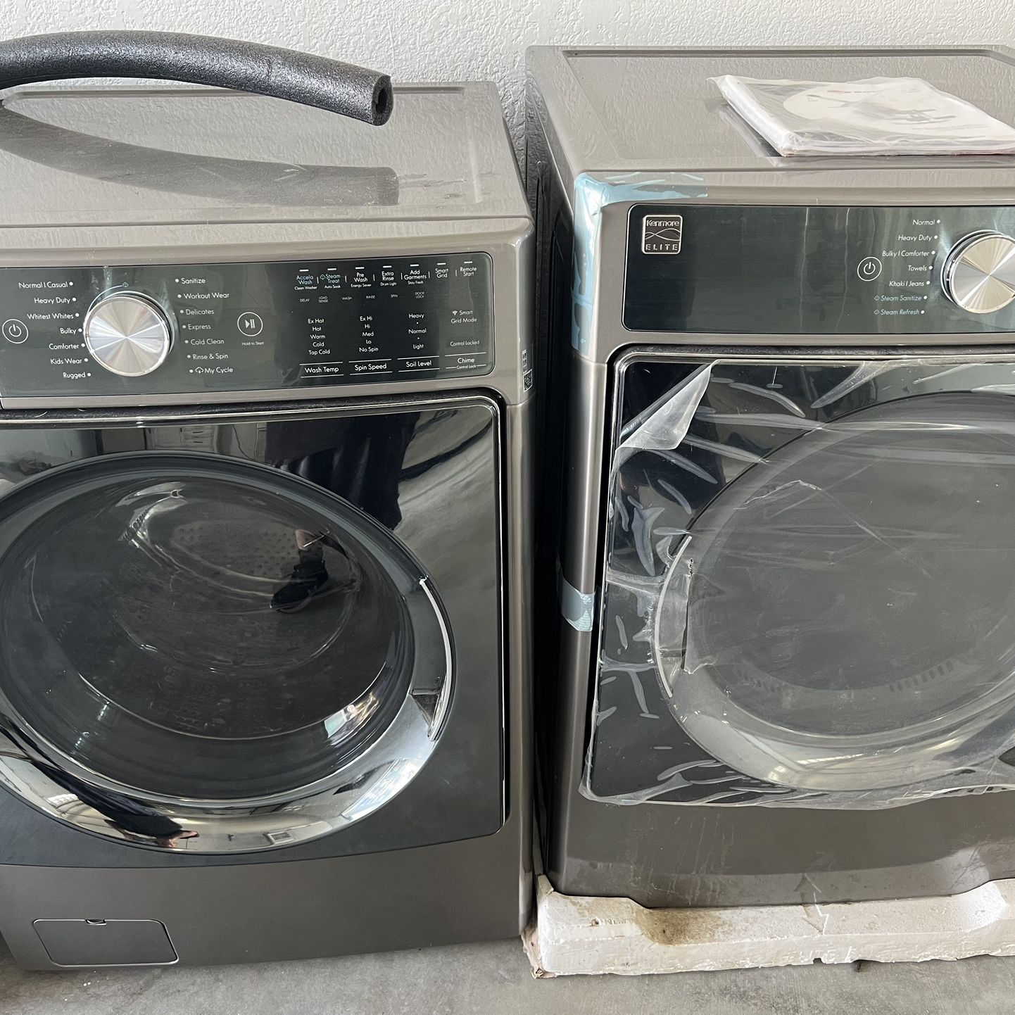 Kenmore Elite Washer & Electric Dryer 