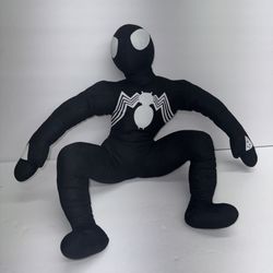 AMAZING Black VENOM Spiderman Plush Marvel Toy 2007 14” Kellytoys