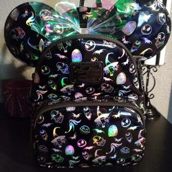 Disney Parks Loungefly Nightmare Before Christmas Backpack