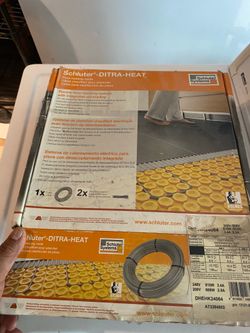 Schluter DITRA-HEAT floor heating cable