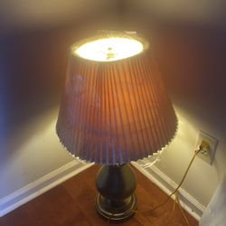Nice Golden Brass Table Lamp