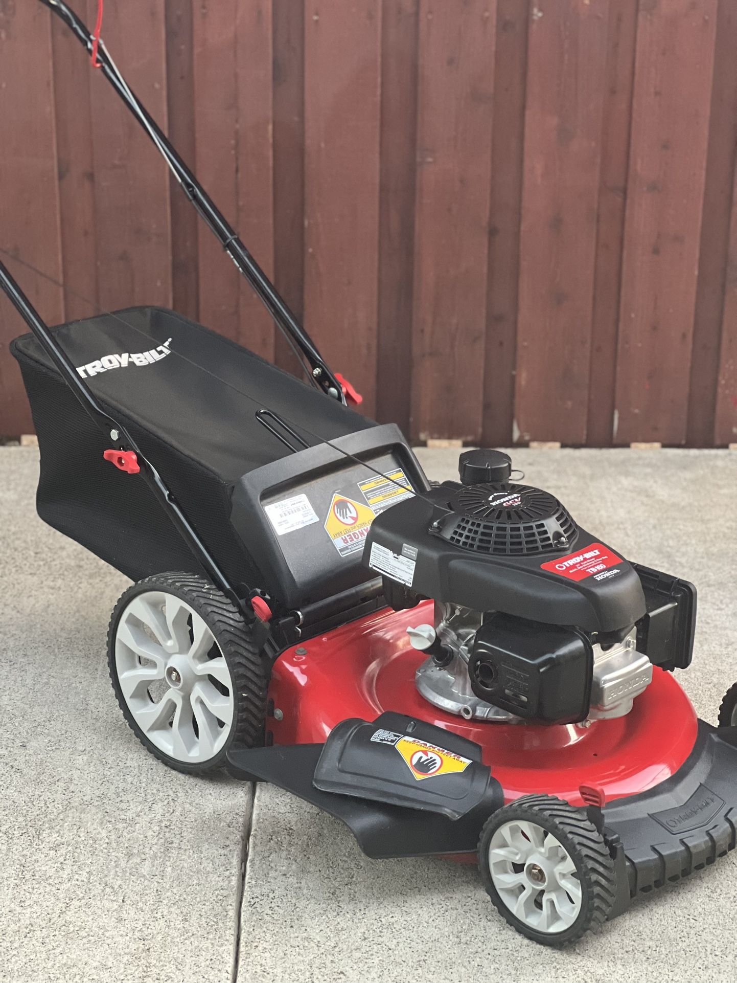 Troybilt TB160 Honda push lawn mower