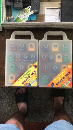 Alphabet Punch Set 