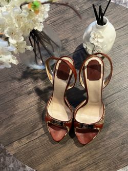 Original Dior heels, size 40 9.5US. Pick up in W. Palmdale, no holds. See pictures for conditions.