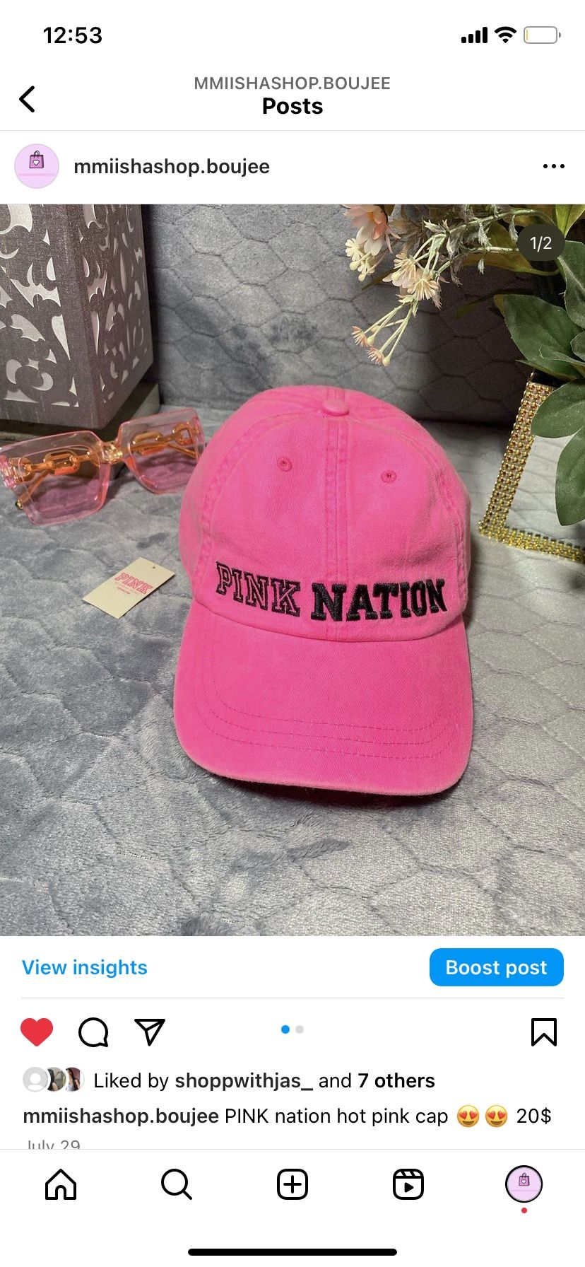 PINK Hat