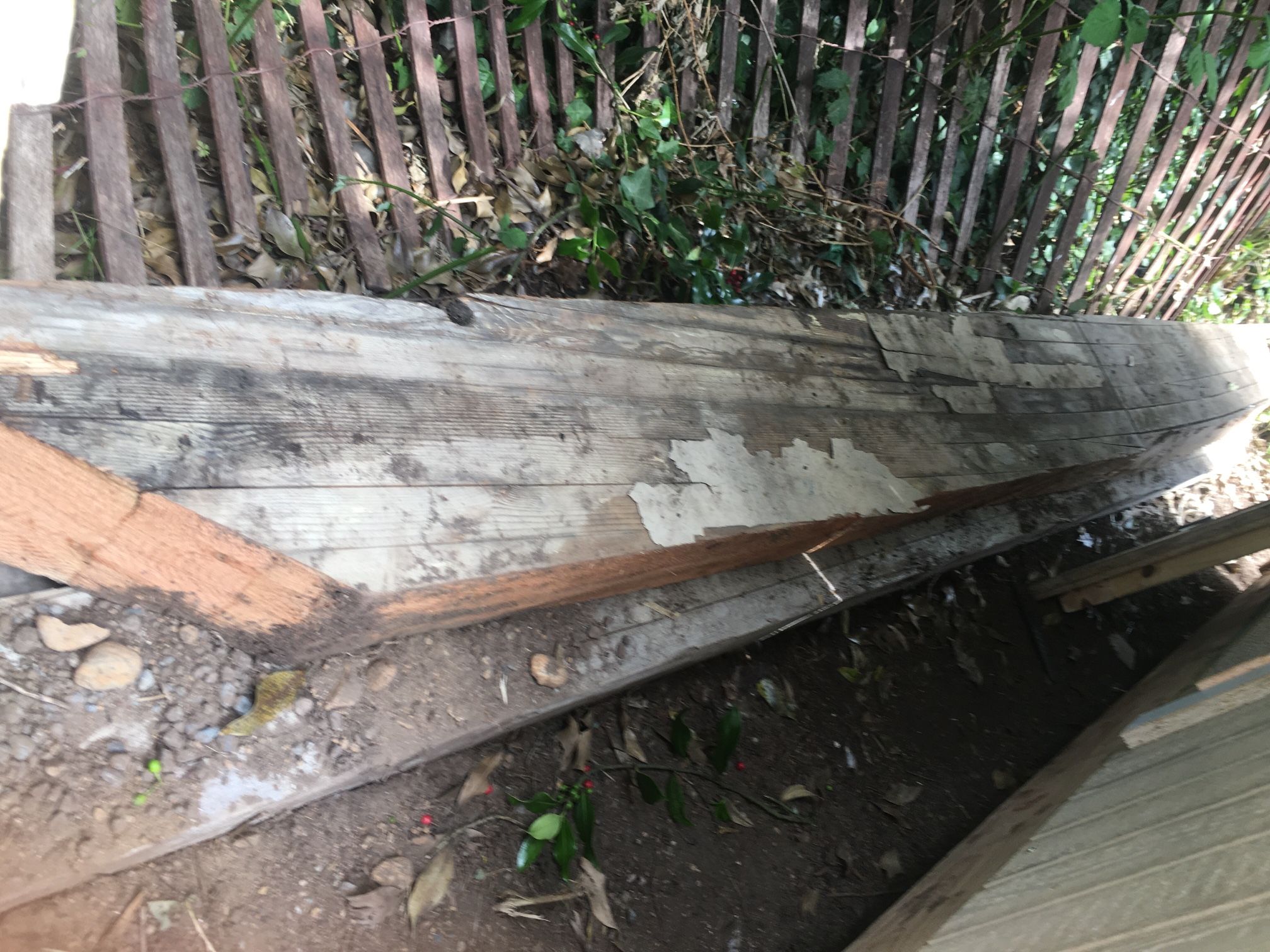 Free 10’ Skids/wood And 7 Pier blocks. Free