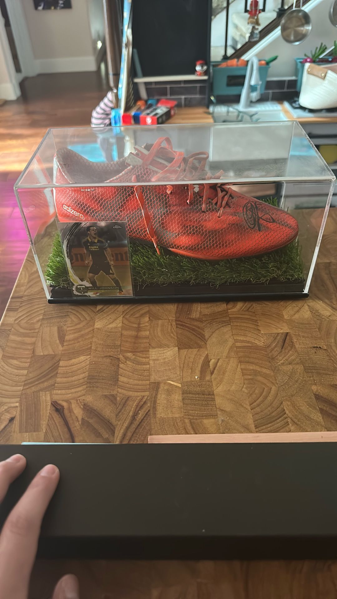 Signed Will Johnson Boot