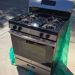 GE Stainless Steel Gas Stove 🔥