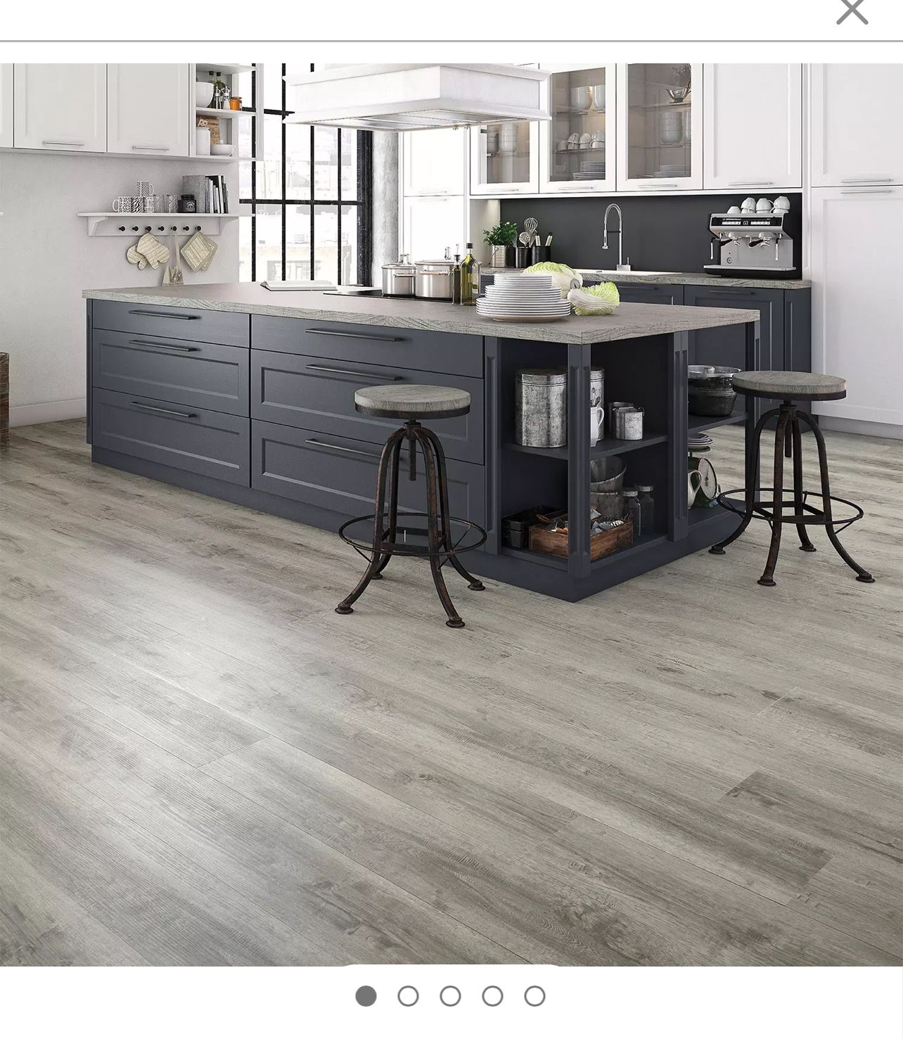 Select Surfaces Harbor Gray Rigid Core Vinyl Plank Flooring