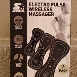 New - 3 Pack Electro Pulse Wireless Massager