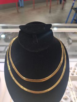 14ksolid gold necklace different prices and grams layaway available 10% Dwon if you interested please make sure you ask for Maribel thank you