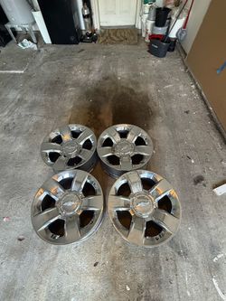20 inch factory chevy rims