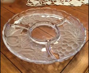 Crystal Mikasa tray