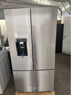 New open box Kitchenaid stainless steel counter depth refrigerator