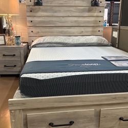 Queen Bed Frame (No Mattress Included)  